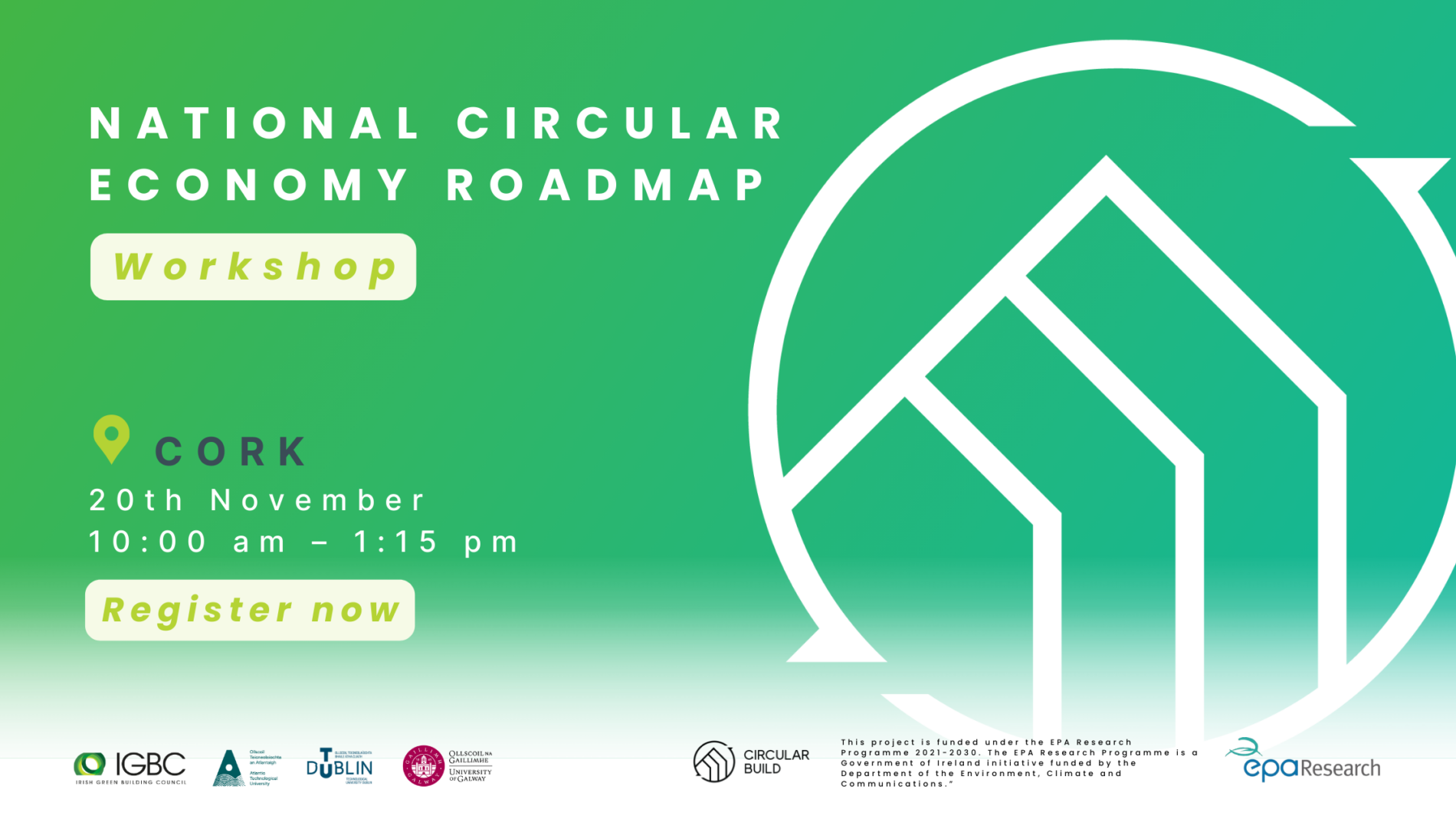 National Circular Economy Roadmap workshop in Cork - Irish Green ...